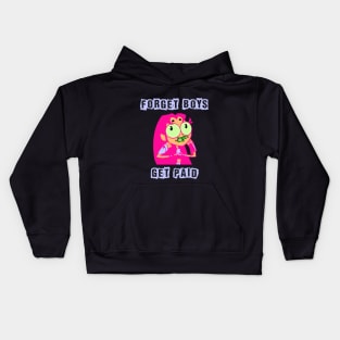 Teen Titans Go - Forget Boys, Get Paid Kids Hoodie